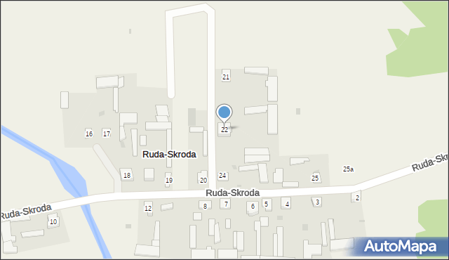 Ruda-Skroda, Ruda-Skroda, 22, mapa Ruda-Skroda