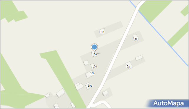 Ruda Solska, Ruda Solska, 10e, mapa Ruda Solska