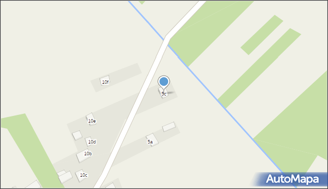 Ruda Solska, Ruda Solska, 5c, mapa Ruda Solska