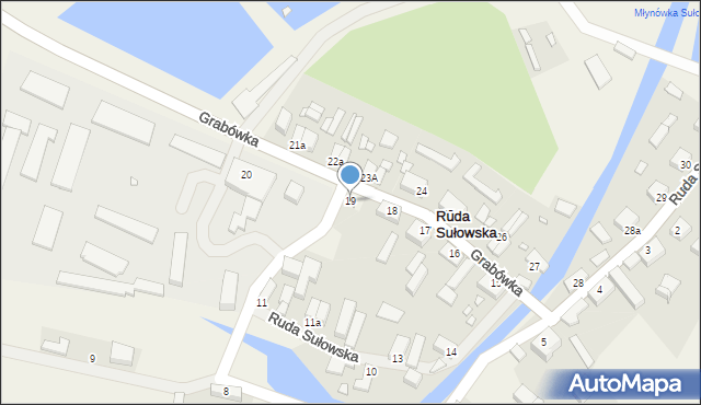 Ruda Sułowska, Ruda Sułowska, 19, mapa Ruda Sułowska