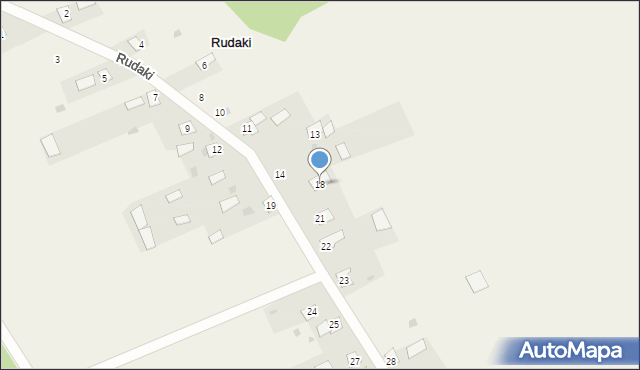 Rudaki, Rudaki, 18, mapa Rudaki