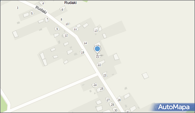 Rudaki, Rudaki, 21, mapa Rudaki