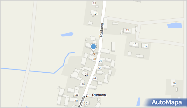 Rudawa, Rudawa, 19, mapa Rudawa