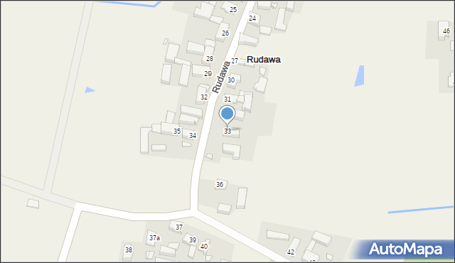 Rudawa, Rudawa, 33, mapa Rudawa