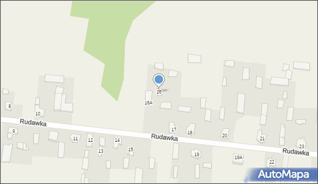 Rudawka, Rudawka, 16, mapa Rudawka