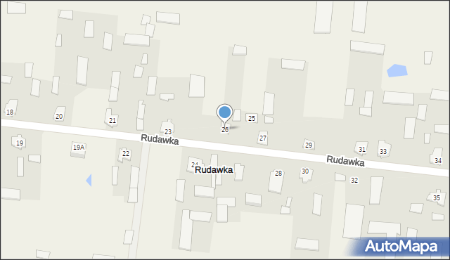 Rudawka, Rudawka, 26, mapa Rudawka