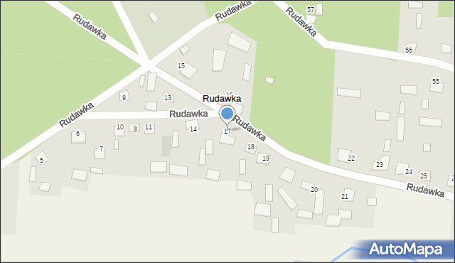 Rudawka, Rudawka, 17, mapa Rudawka