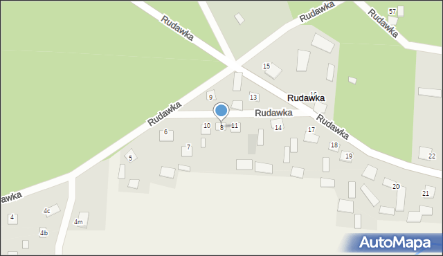 Rudawka, Rudawka, 8, mapa Rudawka