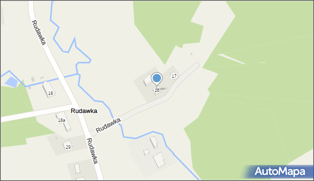 Rudawka, Rudawka, 16, mapa Rudawka