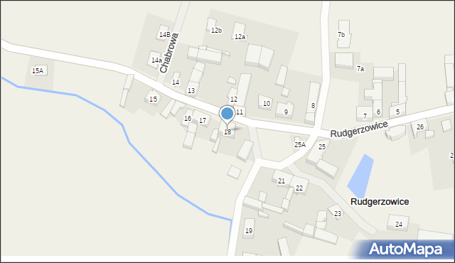 Rudgerzowice, Rudgerzowice, 18, mapa Rudgerzowice