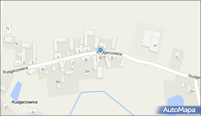 Rudgerzowice, Rudgerzowice, 29, mapa Rudgerzowice