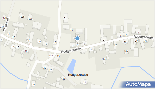 Rudgerzowice, Rudgerzowice, 6, mapa Rudgerzowice