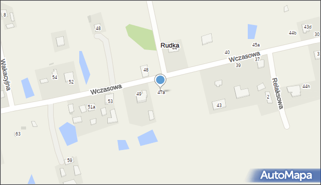 Rudka, Rudka, 47a, mapa Rudka