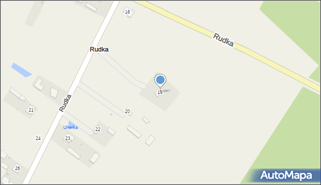 Rudka, Rudka, 19, mapa Rudka