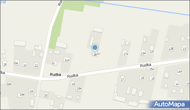 Rudka, Rudka, 18, mapa Rudka