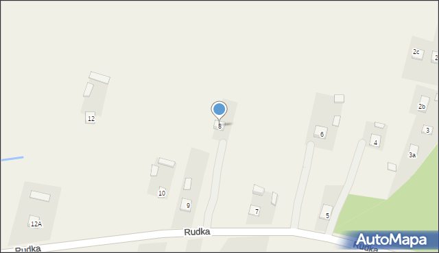 Rudka, Rudka, 8, mapa Rudka