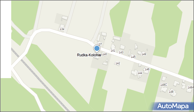 Rudka, Rudka, 138, mapa Rudka