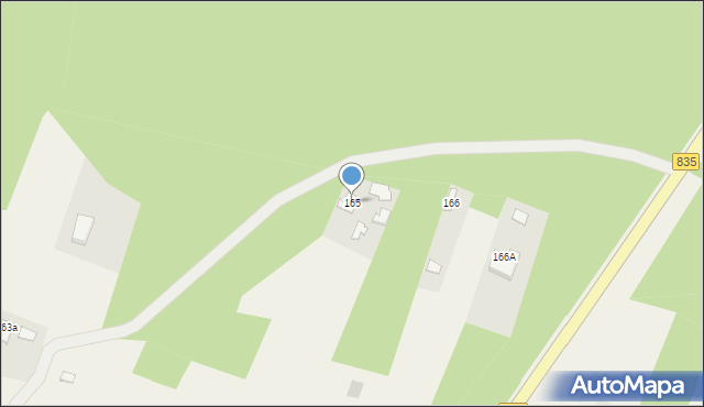 Rudka, Rudka, 165, mapa Rudka