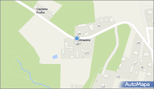 Rudka, Rudka, 198, mapa Rudka