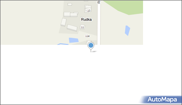 Rudka, Rudka, 11C, mapa Rudka