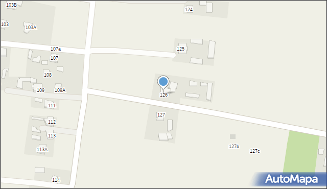Rudka Kozłowiecka, Rudka Kozłowiecka, 126, mapa Rudka Kozłowiecka