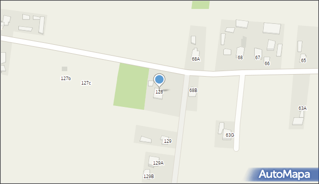 Rudka Kozłowiecka, Rudka Kozłowiecka, 128, mapa Rudka Kozłowiecka