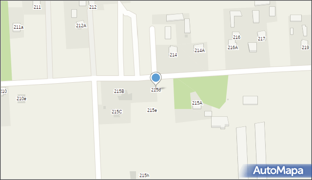 Rudka Kozłowiecka, Rudka Kozłowiecka, 215d, mapa Rudka Kozłowiecka
