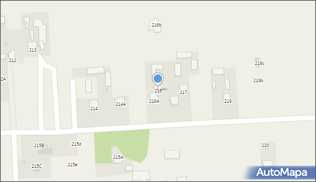 Rudka Kozłowiecka, Rudka Kozłowiecka, 216, mapa Rudka Kozłowiecka
