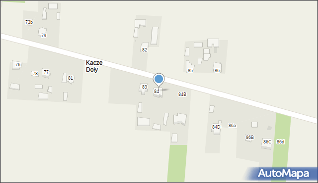 Rudka Kozłowiecka, Rudka Kozłowiecka, 84A, mapa Rudka Kozłowiecka