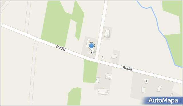 Rudki, Rudki, 5, mapa Rudki