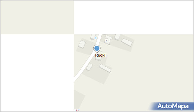 Rudki, Rudki, 9, mapa Rudki