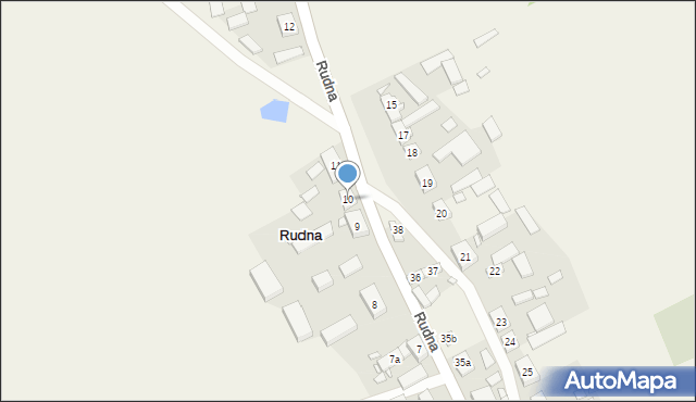 Rudna, Rudna, 10, mapa Rudna