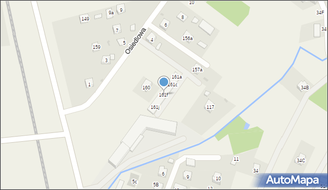 Rudna Mała, Rudna Mała, 161f, mapa Rudna Mała