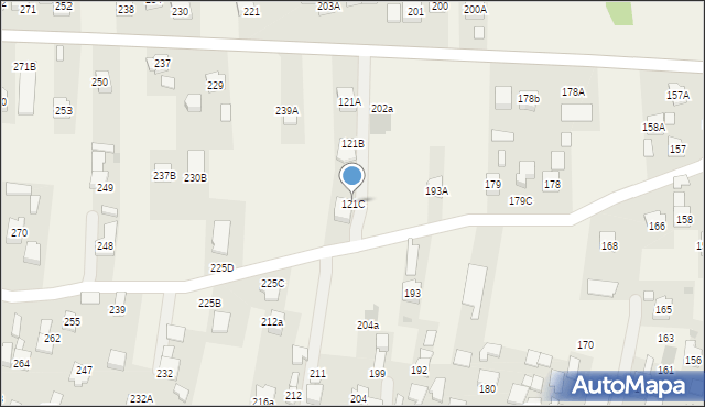 Rudna Wielka, Rudna Wielka, 121C, mapa Rudna Wielka