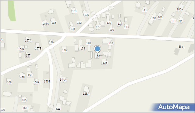 Rudna Wielka, Rudna Wielka, 126, mapa Rudna Wielka