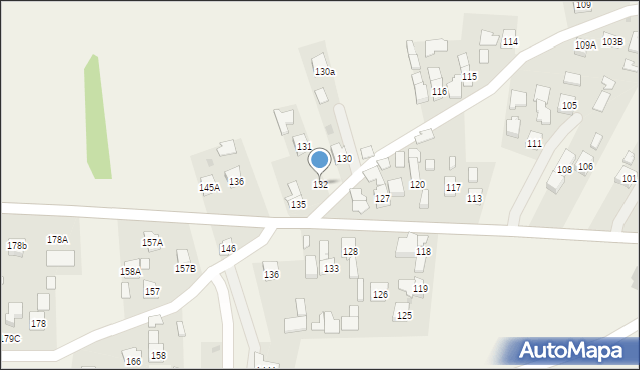 Rudna Wielka, Rudna Wielka, 132, mapa Rudna Wielka