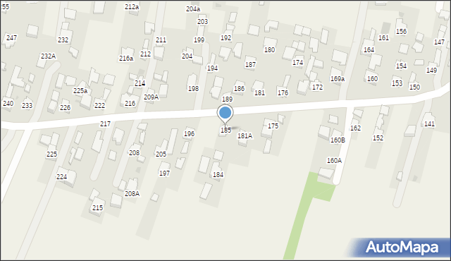 Rudna Wielka, Rudna Wielka, 185, mapa Rudna Wielka