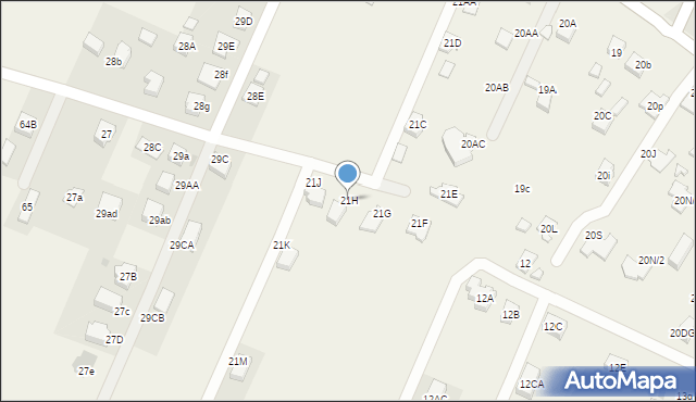 Rudna Wielka, Rudna Wielka, 21H, mapa Rudna Wielka