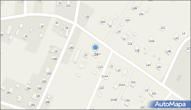 Rudna Wielka, Rudna Wielka, 22B, mapa Rudna Wielka