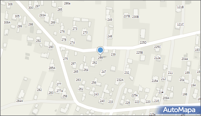 Rudna Wielka, Rudna Wielka, 255, mapa Rudna Wielka