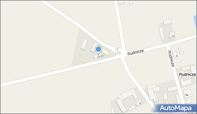 Rudnicze, Rudnicze, 11, mapa Rudnicze