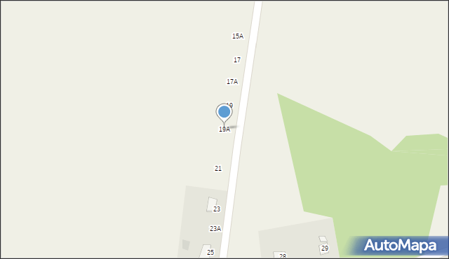 Rudnicze, Rudniczyn, 19A, mapa Rudnicze