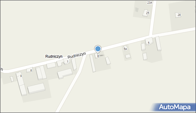 Rudnicze, Rudniczyn, 6, mapa Rudnicze