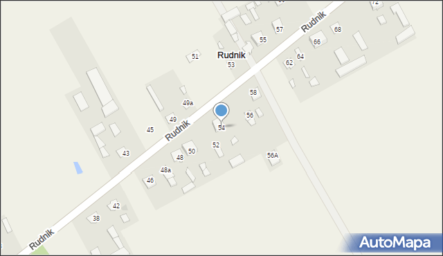 Rudnik, Rudnik, 54, mapa Rudnik