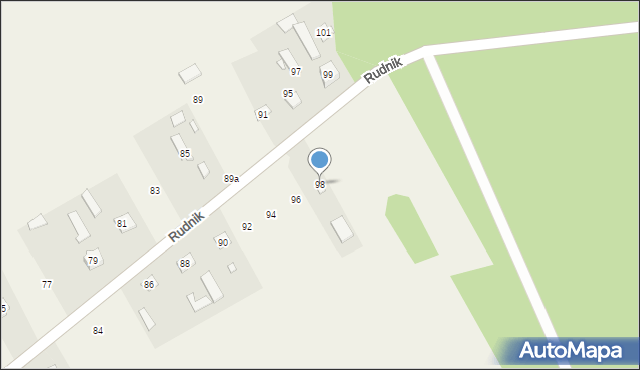 Rudnik, Rudnik, 98, mapa Rudnik