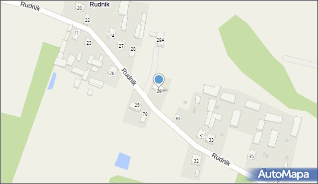 Rudnik, Rudnik, 29, mapa Rudnik