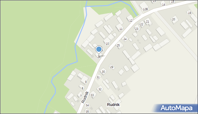 Rudnik, Rudnik, 28, mapa Rudnik