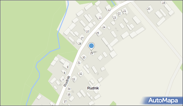 Rudnik, Rudnik, 29, mapa Rudnik