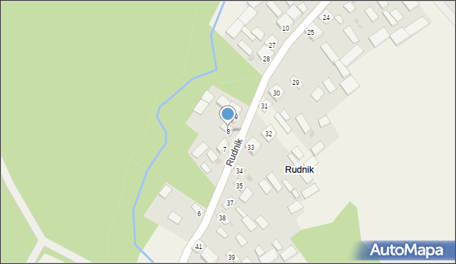 Rudnik, Rudnik, 8, mapa Rudnik