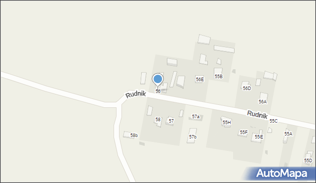 Rudnik, Rudnik, 56, mapa Rudnik